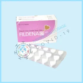 Fildena CT 100mg (Chewable Tablet)