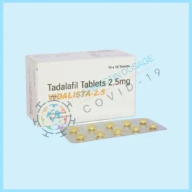 Vidalista 2.5mg (Tadalafil)