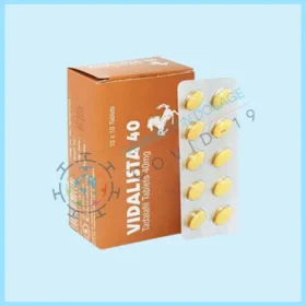 Vidalista 40 mg (Tadalafil)